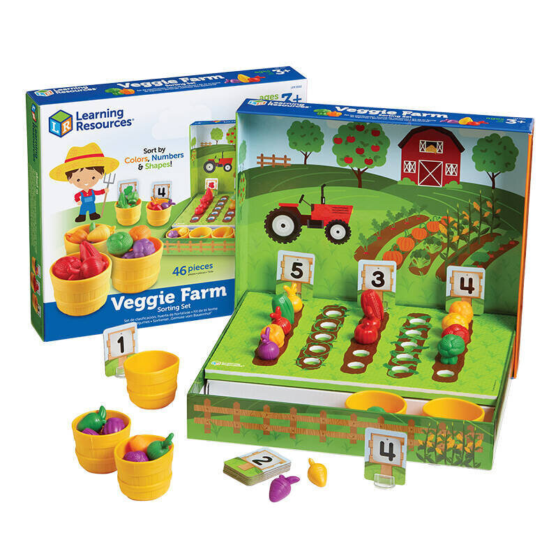 Köögiviljasorteerimismäng Learning Resources LER 5553 hind ja info | Arendavad mänguasjad | kaup24.ee