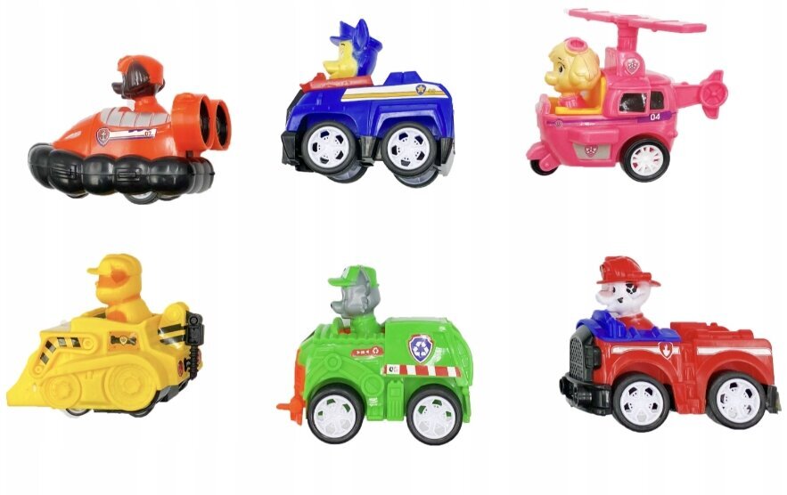Käpapatrulli figuurid, 6 tk цена и информация | Poiste mänguasjad | kaup24.ee