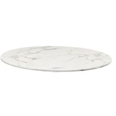 Столешница Schickeria Marble Print, белая, Ø80 см цена и информация | Столешницы | kaup24.ee