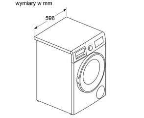 СТИРАЛЬНО-СУШИЛЬНАЯ МАШИНА BOSCH WNA 13402PL цена и информация | Сушилки для белья | kaup24.ee