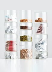 Mia контейнер для сыпучих продуктов, 11x11x13 cm цена и информация | Посуда для хранения еды | kaup24.ee