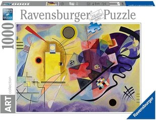 Pusle Ravensburger Kandinsky: Yellow, Red, Blue, 1000 tk hind ja info | Pusled | kaup24.ee