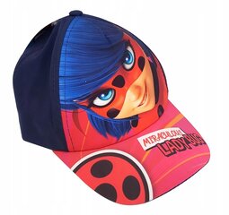 Шапочка Miraculous Ladybug для девочек, голубая цена и информация | Аксессуары для детей | kaup24.ee