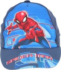 Бейсболка Spiderman, синий цена и информация | Шапки, перчатки, шарфы для мальчиков | kaup24.ee