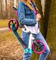 Tõukeratas lastele Double Wheeled 110, mitmevärviline цена и информация | Tõukerattad | kaup24.ee