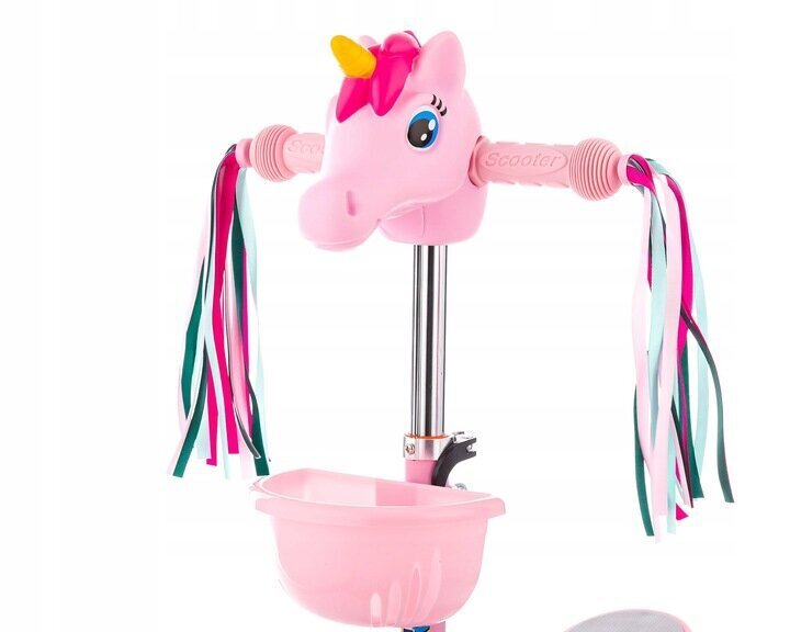Tõukeratas lastele Happy Hippo MG-12H, roosa hind ja info | Tõukerattad | kaup24.ee