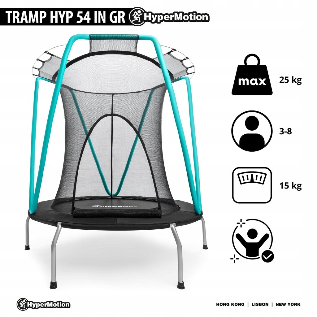 Batuut Hyper Motion võrk 149 cm FT 4.5 цена и информация | Batuudid ja batuudi varuosad | kaup24.ee