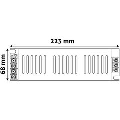 LED toiteallikas Avide 250W 12V IP20 hind ja info | Toiteplokid | kaup24.ee