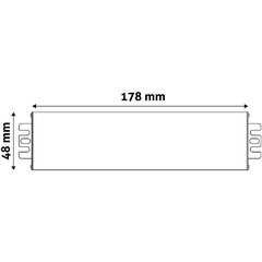 LED-toiteallikas Avide 60W 12V IP67 hind ja info | Toiteplokid | kaup24.ee