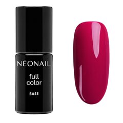 NeoNail Full Color Base Hübriidne 2in1, Vaarikas, 7.2ml hind ja info | Küünelakid, küünetugevdajad | kaup24.ee