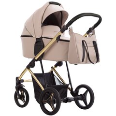 Universaalne jalutuskäru Bebetto Flavio Premium Class, 4in1, beige hind ja info | Vankrid, jalutuskärud | kaup24.ee