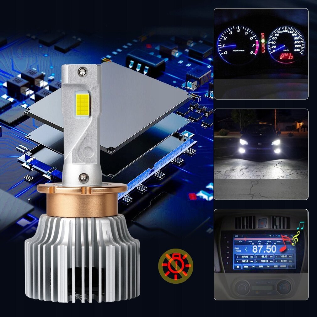 Pirnid LED Xstorm D2S D2R 25000Lm 70W hind ja info | Autopirnid | kaup24.ee