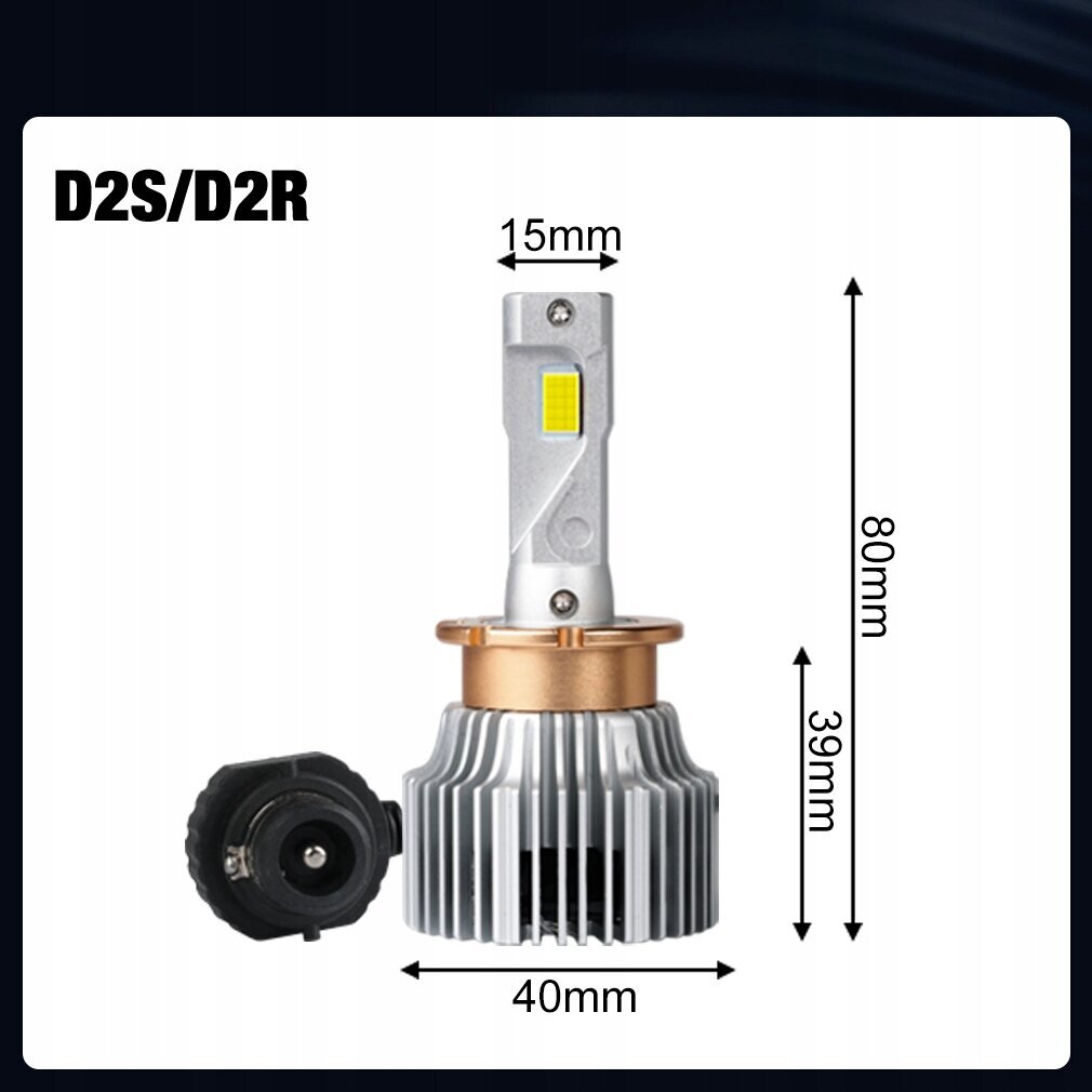 Pirnid LED Xstorm D2S D2R 25000Lm 70W hind ja info | Autopirnid | kaup24.ee