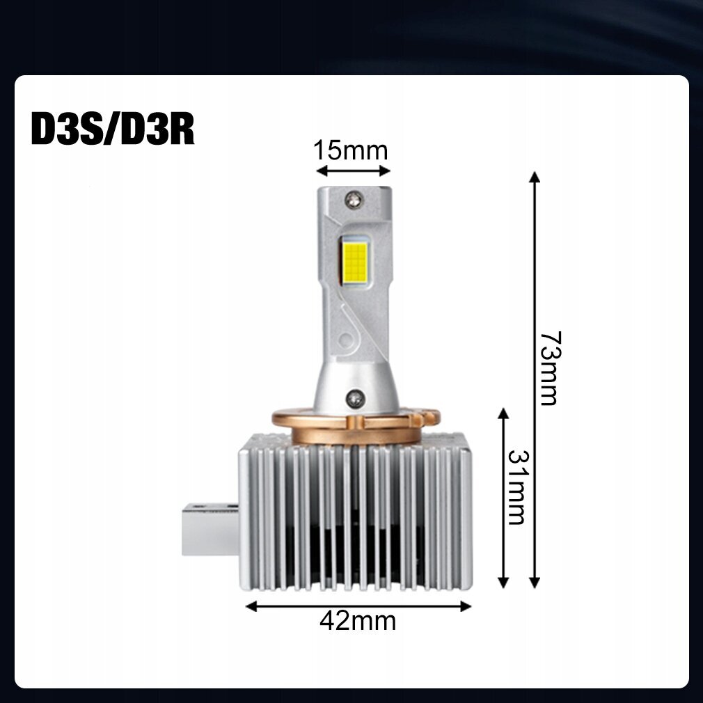 Pirnid LED Xstorm D3S D3R 25000Lm 70W hind ja info | Autopirnid | kaup24.ee