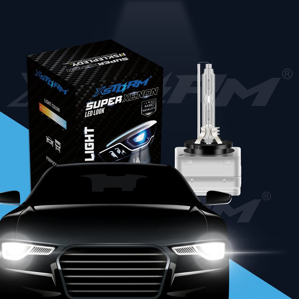 Pirnid Xenon Xstorm D3S Hid 6000K valge цена и информация | Autopirnid | kaup24.ee