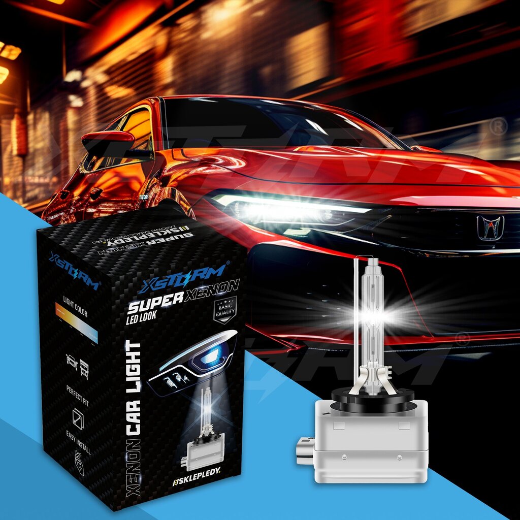 Pirnid Xenon Xstorm D3S Hid 6000K valge цена и информация | Autopirnid | kaup24.ee