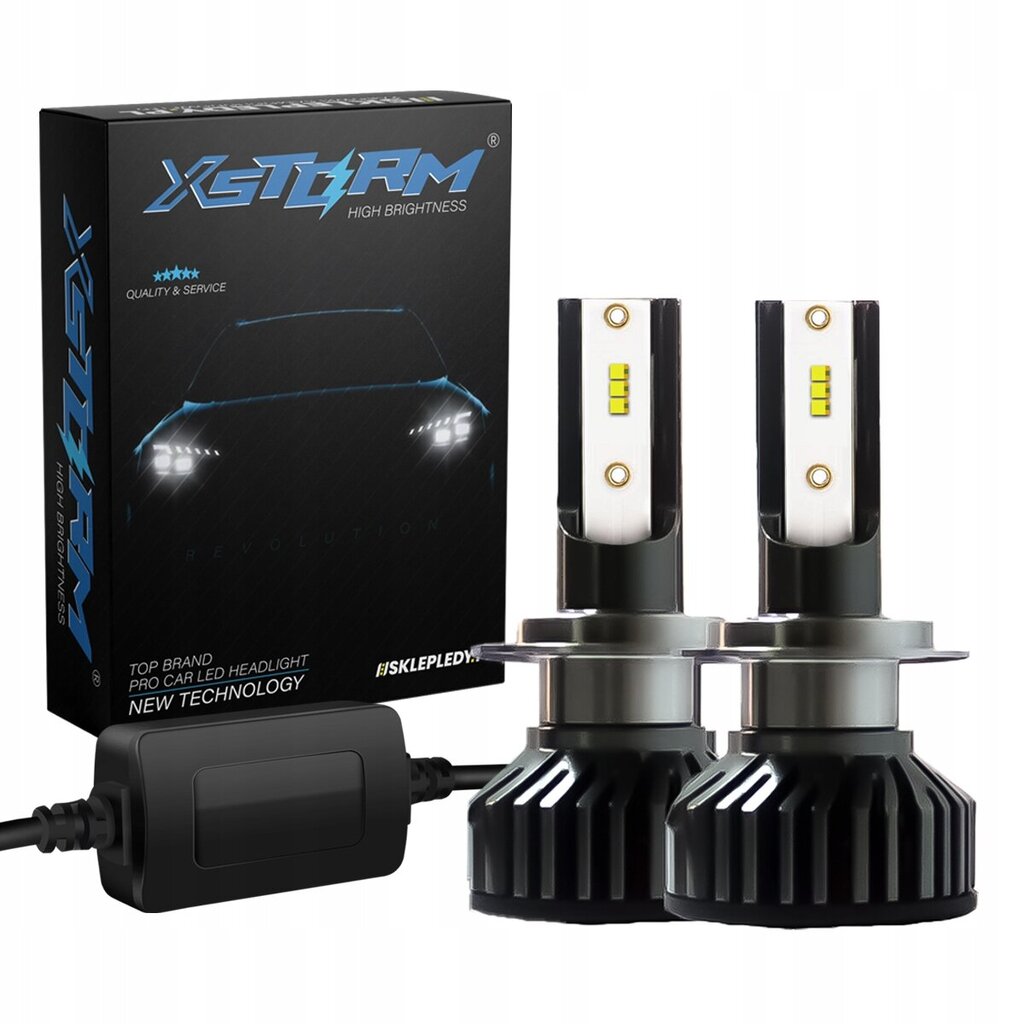 Mini pirnid Led Xstorm H7 Cps1860 20000Lm 100W hind ja info | Autopirnid | kaup24.ee