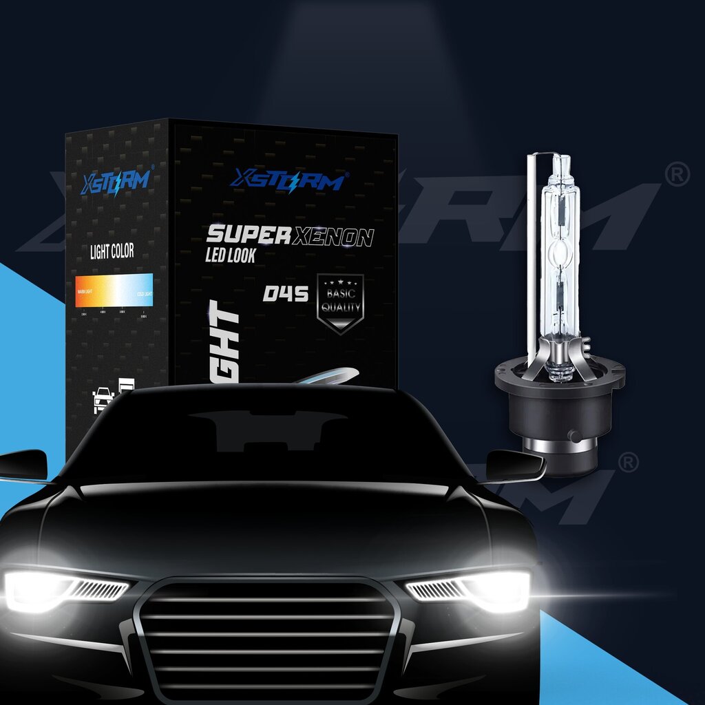 Pirnid Xenon Xstorm D4S Hid 6000K külm valge цена и информация | Autopirnid | kaup24.ee