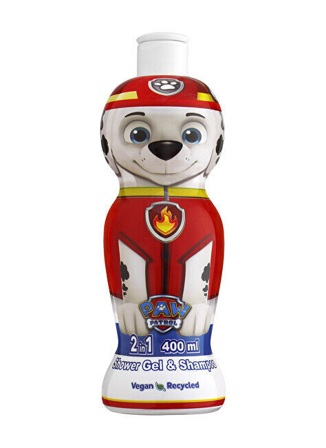 Dušigeel ja šampoon Marshall Paw Patrol 1D, 400 ml hind ja info | Dušigeelid, õlid | kaup24.ee