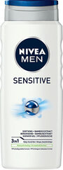 Dušigeel meestele Men Sensitive, 2 x 500 ml hind ja info | Dušigeelid, õlid | kaup24.ee