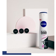Deodorant Black & White Invisible Clear, 2 x 150 ml hind ja info | Deodorandid | kaup24.ee