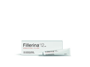 Silmaümbruskreem Fillerina 12HA Grade 4 Anti-Wrinkle Eye Contour Cream, 15 ml hind ja info | Silmakreemid, seerumid | kaup24.ee