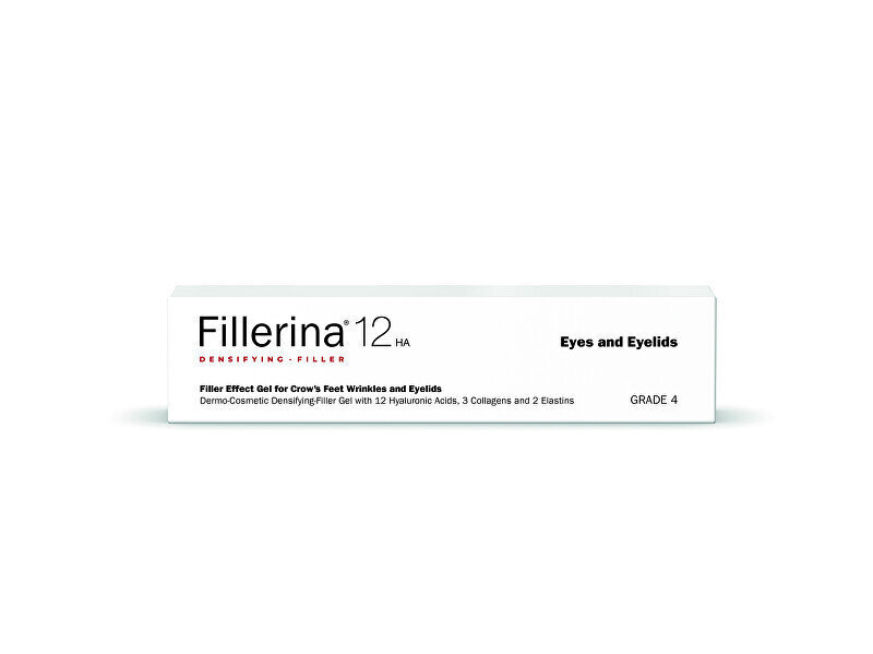 Seerum sügavate silmaaluste kortsude täitmiseks Fillerina 12HA tase 4 15 ml hind ja info | Silmakreemid, seerumid | kaup24.ee