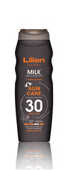 Päikesekaitsekreem Lilien Sun Active Milk SPF 30, 200 ml цена и информация | Кремы от загара | kaup24.ee