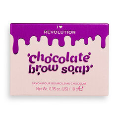 Kulmude seep I Heart Revolution Brow Soap Chocolate, 10 g цена и информация | Карандаши, краска для бровей | kaup24.ee