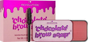 Kulmude seep I Heart Revolution Brow Soap Chocolate, 10 g цена и информация | Карандаши, краска для бровей | kaup24.ee