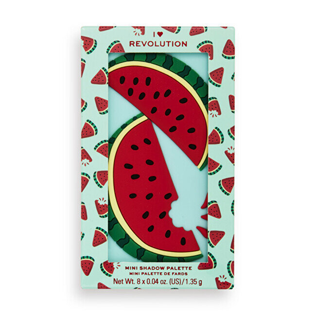 Lauvärvipalett Tasty Watermelon Mini Shadow Palette, 10,8g цена и информация | Ripsmetušid, lauvärvid, silmapliiatsid, seerumid | kaup24.ee