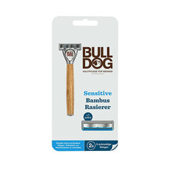 Raseerija Bulldog Original Bamboo Sensitive + 2 asenduspead hind ja info | Raseerimisvahendid | kaup24.ee