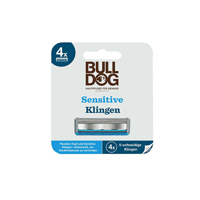 Vahetatavad raseerimispead Bulldog Sensitive, 4 tk hind ja info | Raseerimisvahendid | kaup24.ee