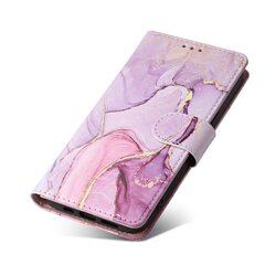 Samsung Galaxy A54 5g lillad marmor kaaned 3 kaarditaskuga Tech Protect цена и информация | Чехлы для телефонов | kaup24.ee