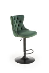 Комплект из 2-х барных стульев Halmar H117, зеленый/черный цена и информация | Стулья для кухни и столовой | kaup24.ee