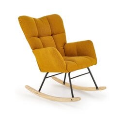 Качающийся стул Halmar Vasco, желтый цена и информация | Кресла в гостиную | kaup24.ee