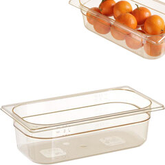 Емкость гастроемкость GN 1/3, 3,8л., HENDI желтая цена и информация | Посуда для хранения еды | kaup24.ee