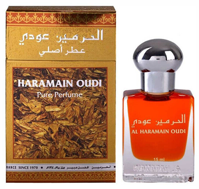 Parfüümiõli Al Haramain Oudi meestele/naistele, 15 ml цена и информация | Naiste parfüümid | kaup24.ee