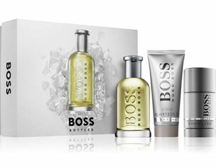 Сильный мужской аромат Hugo Boss Boss No. 6 Bottled - EDT 100 мл + shower gel 100 мл + solid deodorant 75 мл цена и информация | Мужские духи | kaup24.ee