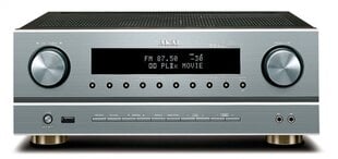 Akai AS005RA-750B AV-ресивер 25 Вт, 5.1 каналов Surround Silver цена и информация | Музыкальные центры | kaup24.ee