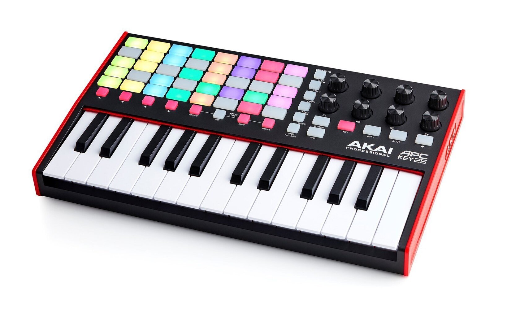 Midi klaviatuur Akai APC Key 25 mk2 цена и информация | Klahvpillid | kaup24.ee