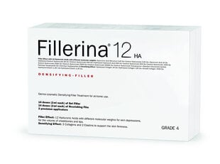 Kortse täitev nahahooldus Fillerina Densifying Filler Grade 4, 2x30 ml цена и информация | Кремы для лица | kaup24.ee