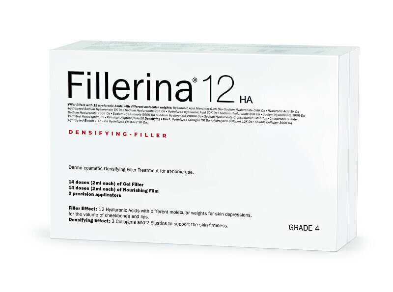 Kortse täitev nahahooldus Fillerina Densifying Filler Grade 4, 2x30 ml hind ja info | Näokreemid | kaup24.ee
