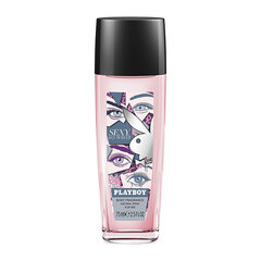 Pihustatav deodorant Playboy Sexy So What, 75 ml hind ja info | Playboy Kosmeetika, parfüümid | kaup24.ee