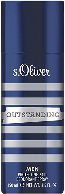 Pihustatav deodorant s.Oliver Outstanding Men Protecting 24 H Deodorant Spray, 150 ml hind ja info | Lõhnastatud kosmeetika meestele | kaup24.ee
