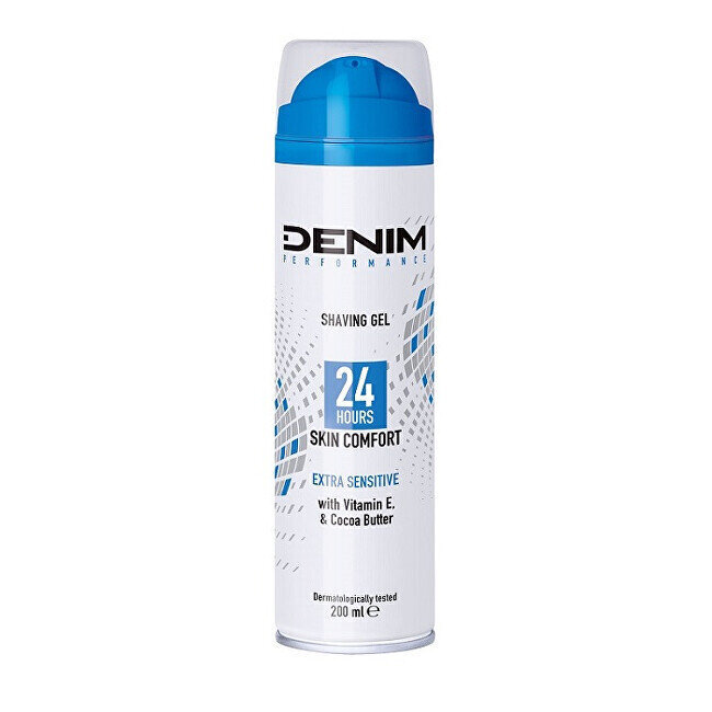 Raseerimisgeel Denim Performance Extra Sensitive, 200ml hind ja info | Raseerimisvahendid | kaup24.ee