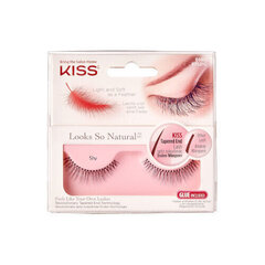 Kiss My Face Looks So Natural Lashes (1 pair) - False eyelashes for a natural look  Shy цена и информация | Накладные ресницы, керлеры | kaup24.ee