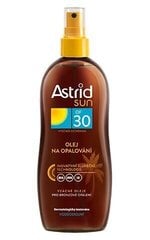Päevitusõli Astrid Sun SPF30, 200 ml цена и информация | Крем для автозагара | kaup24.ee