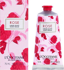 Kätekreem Rose (Hand Cream), 75 ml hind ja info | Kehakreemid, losjoonid | kaup24.ee