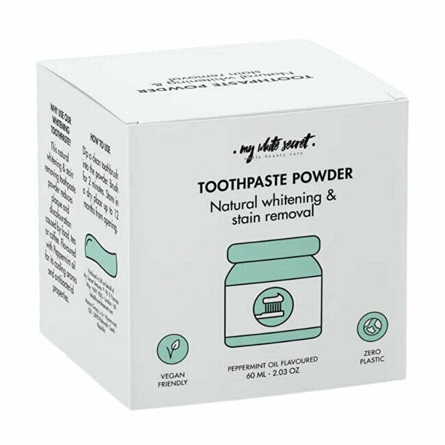 Hambapasta pulber My White Secret (Toothpaste Powder) 60 ml цена и информация | Suuhügieen | kaup24.ee